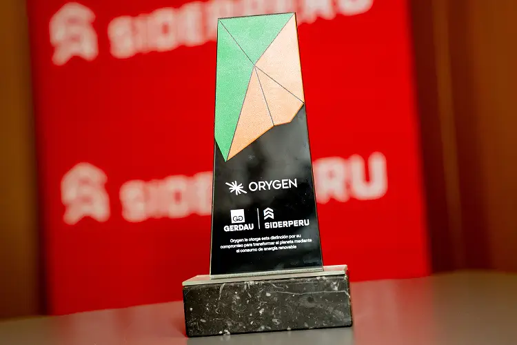 Premio certificado Orygen